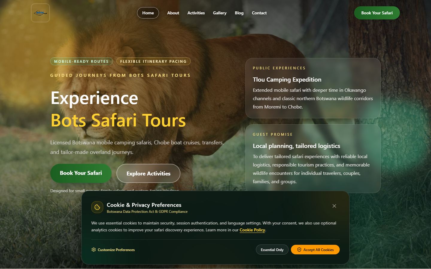 Bots Safari Tours